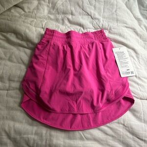 Brand New Lululemon Women’s Sonic Pink Hotty Hot HR Skirt